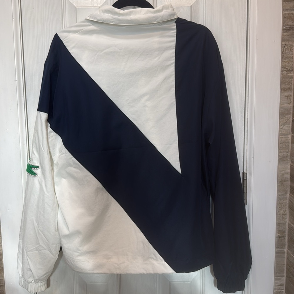 NWT LACOSTE X ELEVEN BY VENUS OVERSIZED TRACK JACKET (UNISEX) - Picture 6 of 6